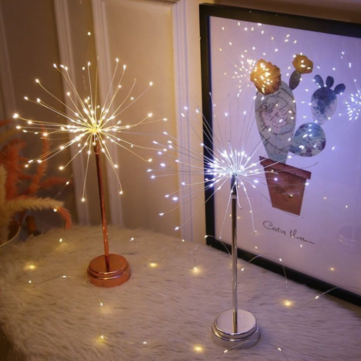 LED firework starburst decorative lamp