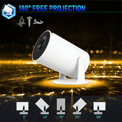 HY300 portable mini home cinema projector