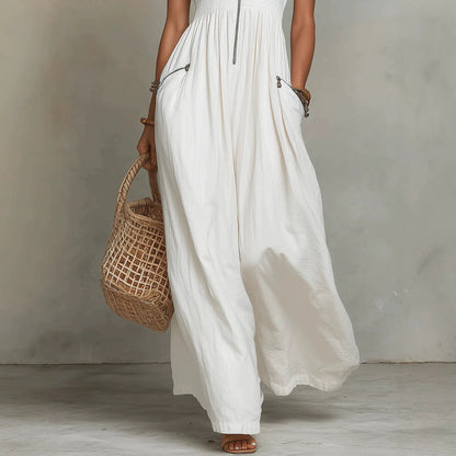 Bohemian V-Neck Vacation Maxi Dress | Trilya Boutique