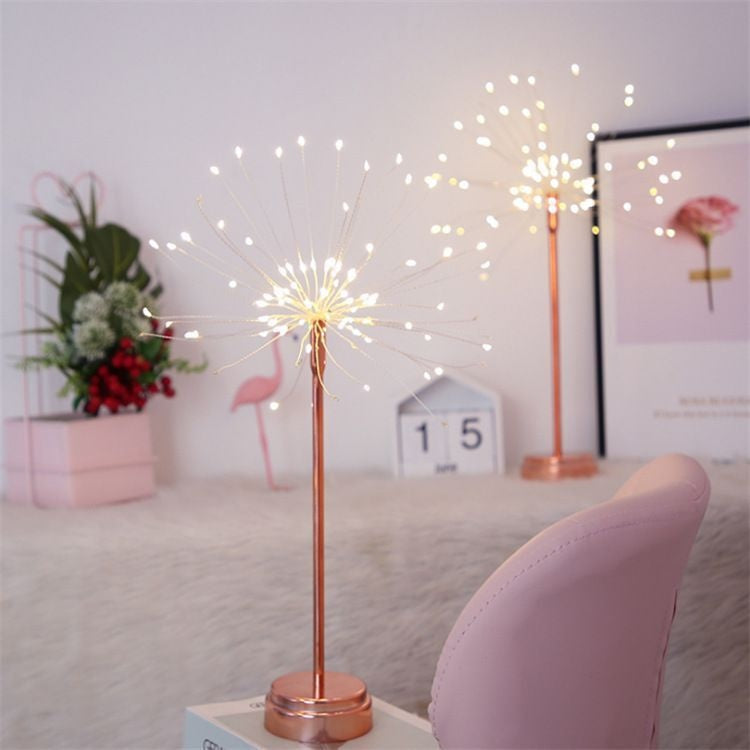 LED firework starburst decorative lamp