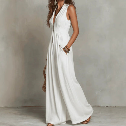Bohemian V-Neck Vacation Maxi Dress | Trilya Boutique